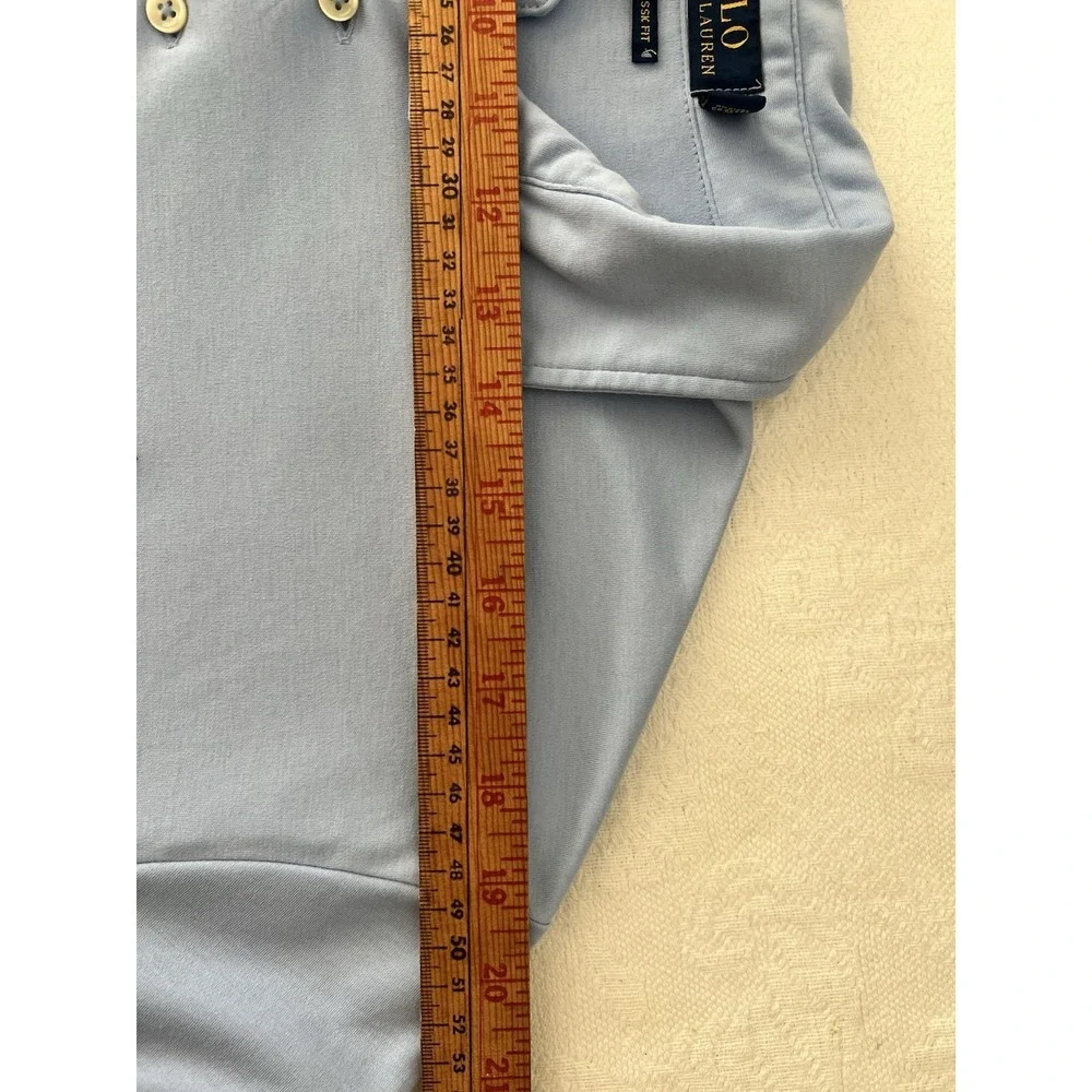 Polo Ralph Lauren Men's Classic Fit Polo Shirt Blue Short Sleeve Large 100% Cott